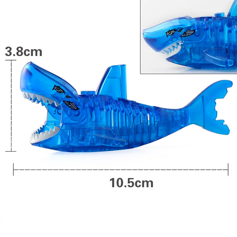 Transparent Blue Zombie Shark