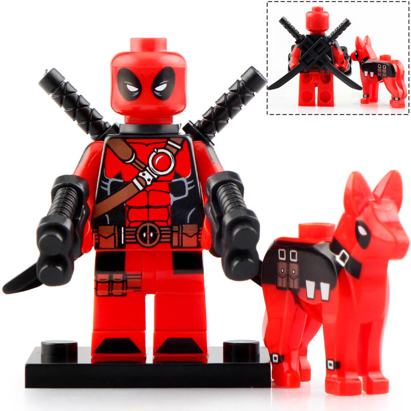 Deadpool with dog