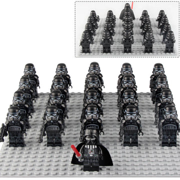 Shadow Trooper Star Wars Universe Custom Brick Compatible Minifigure Set 21Pcs