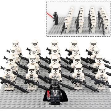 Phase 2 Clone Trooper Star Wars Revenge of the Sith 21Pcs Custom Brick Compatible Minifigure Set