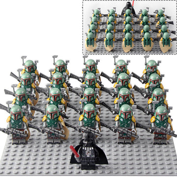 Boba Fett Star Wars Original Trilogy 21Pcs Custom Brick Compatible Minifigure Set