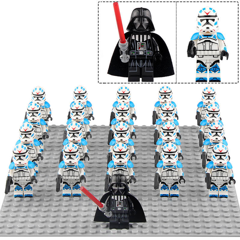 501st Legion Jet Trooper Star Wars The Clone Wars 21Pcs Custom Brick Compatible Minifigure Set