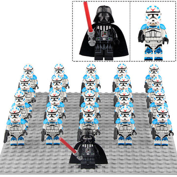 501st Legion Jet Trooper Star Wars The Clone Wars 21Pcs Custom Brick Compatible Minifigure Set