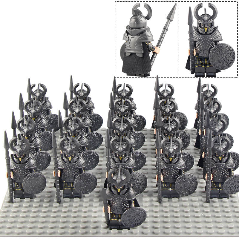 Einherjar Warrior MCU Thor: Ragnarok Custom Brick Compatible Minifigure Toy Set 21Pcs