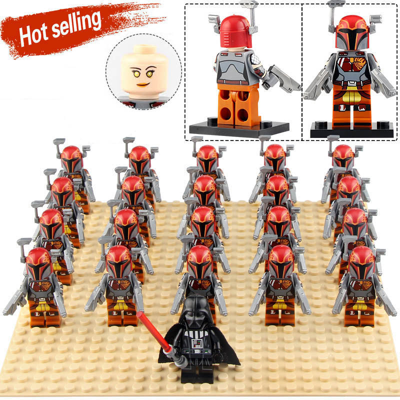 Star Wars Rebels Sabine Wren Mandalorian Warrior Custom Brick Compatible Minifigure Set 21Pcs