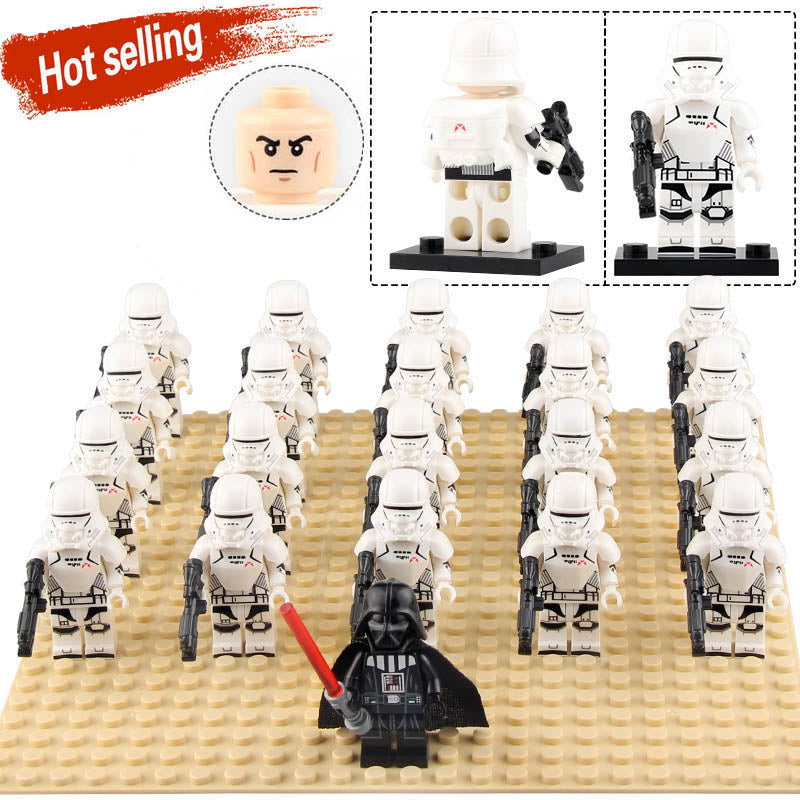 Star Wars The Rise of Skywalker First Order Jet Trooper Soldier Custom Brick Compatible Minifigure Set 21Pcs