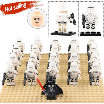 Star Wars The Rise of Skywalker First Order Jet Trooper Soldier Custom Brick Compatible Minifigure Set 21Pcs