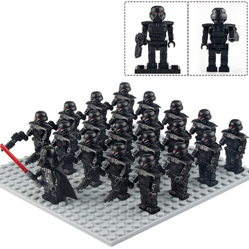Star Wars The Mandalorian Dark Trooper Soldier Custom Brick Compatible Minifigure Set 21Pcs