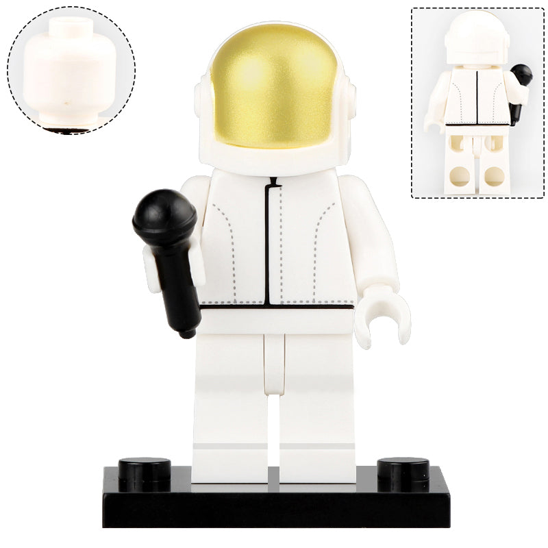 Guy-Manuel (White Suit, Gold Helmet)