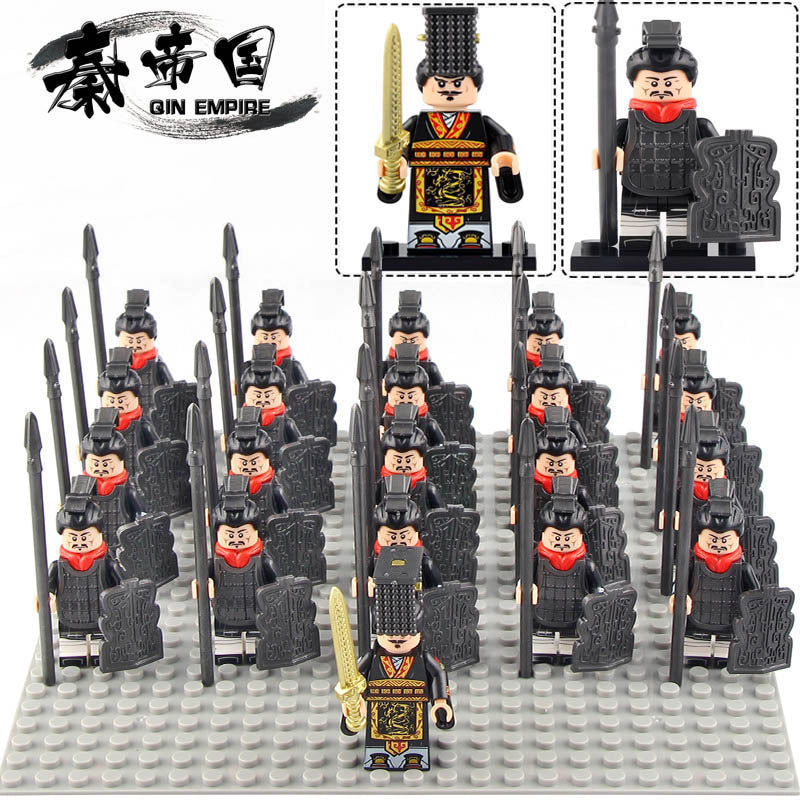 Qin Empire Shield Guard Spearman