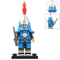 Blue Lamellar Armor Swordsman