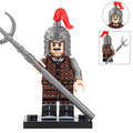 Brown Lamellar Infantry Spearman