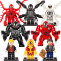 Carnage Cletus Kasady Eddie Brock Venom Anti-Venom Scream MCU Super Heroes Custom Brick Compatible Minifigure Toy