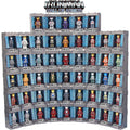 The Invincible Iron Man Hall of Armor Display for Mark Series Armor Suits Custom Brick Compatible Minifigure Toy