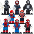 Spider-man Aunt May Peter Parker Agent Venom Marvel Universe Custom Brick Compatible Minifigure Toy