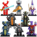 Chop'rai Skales Acidicus Pythor Skalidor Bytar Rattla Fangdam NINJAGO Rise of the Snakes Custom Brick Based Minifigure Toy