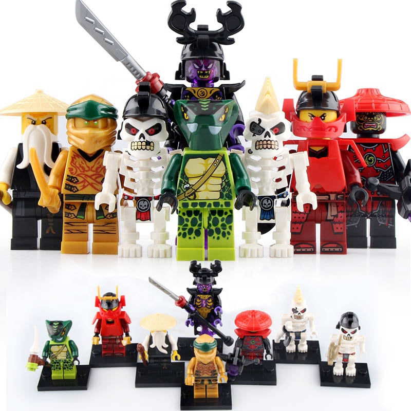 Kruncha Nuckal Spitta Nya Sensei Wu Scout Lloyd Overlord NINJAGO Legacy Custom Brick Compatible Minifigure Toy