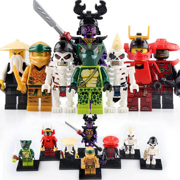 Kruncha Nuckal Spitta Nya Sensei Wu Scout Lloyd Overlord NINJAGO Legacy Custom Brick Compatible Minifigure Toy