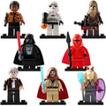 Star Wars Obi-Wan Kenobi Darth Vader Han Solo Chewbacca Finn Jar Jar Binks Royal Guard Stormtrooper Custom Brick Compatible Minifigure Toy