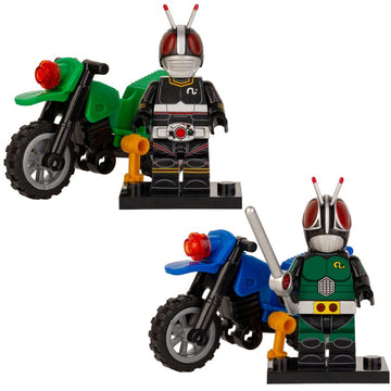 Kamen Rider Black Kamen Rider Black RX Masked Rider Custom Brick Compatible Minifigure Toy