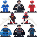 Tony Stark Spider-man Spider-Phoenix Red Son Superman Multiverse Superheroes Custom Brick Compatible Minifigure Toy