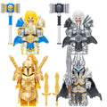 World of Warcraft Arthas Menethil Paladin Lich King 7th Legion Guard Custom Brick Compatible Minifigure Toy