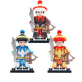 Song Dynasty Ancient Chinese Soldiers Custom Brick Compatible Minifigure Toy