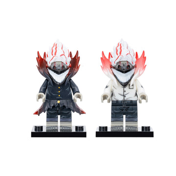 Anime Dandadan Takakura Ken Okarun Yokai Form Custom Brick Compatible Minifigure Toy