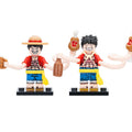 Monkey D. Luffy Anime One Piece Custom Brick Compatible Minifigure Toy