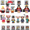 One Piece Anime Monkey D. Luffy Gear 4 Sabo Yamato Sanji Perona Tony Tony Chopper Custom Brick Compatible Minifigure Toy