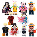 Anime One Piece Vinsmoke Reiju Sanji Portgas D. Ace Boa Hancock Carrot Custom Brick Compatible Minifigure Toy