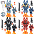 Warhammer 40K Space Marine Jump Pack Intercessor Space Wolves Ultramarines Raven Guard Blood Angels Custom Brick Compatible Minifigure Toy