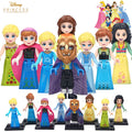 Belle Beast Mulan Anna Elsa Cinderella Disney Princesses Custom Brick Compatible Minifigure Toy