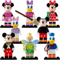 Donald Duck Daisy Duck Mickey Mouse Minnie Mouse Tinker Bell Disney Cartoon Custom Brick Compatible Minifigure Toy
