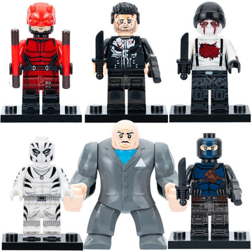 Daredevil Punisher Muse Kingpin White Tiger Bullseye MCU Daredevil: Born Again (2025) Custom Brick Compatible Minifigure Toy