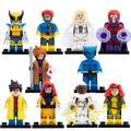 Wolverine Cyclops White Queen Magneto Gambit Beast Jubilee Jean Grey Storm Rogue X-Men '97 (2024) Custom Brick Compatible Minifigure Toy