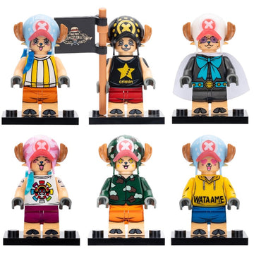 Tony Tony Chopper Anime One Piece Custom Brick Compatible Minifigure Toy