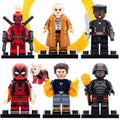 Deadpool & Wolverine MCU Lady Deadpool Kidpool Cassandra Nova TVA Agent Blade Human Torch Custom Brick Compatible Minifigure Toy