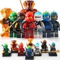 Jay Zane Kai Lloyd Nya Cole Pyro Destroyer Aspheera Ninjago Secrets of the Forbidden Spinjitzu Custom Brick Compatible Minifigure Toy