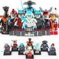 Blizzard Warrior General Vex Ice Emperor Char Akita Ninjago Secrets of the Forbidden Spinjitzu Custom Brick Compatible Minifigure Toy