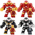 Iron Man Hulkbuster War Machine Marvel Universe Super Heroes Custom Brick-Compatible Minifigure Toy