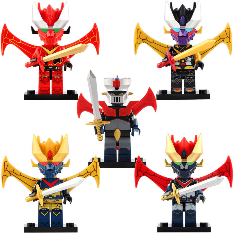Mazinger Z Manga from Weekly Shonen Jump Custom Brick Compatible Minifigure Toy