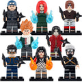 Naruto Shippuden Ibiki Morino Yuhi Kurenai Akimichi Choji Nohara Rin Uchiha Obito Hatake Kakashi Uchiha Itachi Uzumaki Kushina Brick Compatible Minifigure Toy