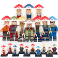Hashirama Senju Tobirama Senju Hiruzen Sarutobi Minato Namikaze Tsunade Naruto Uzumaki Gaara A Mei Terumi Ōnoki Anime Naruto Brick Compatible Minifigure Toy