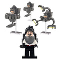 UFO Toilet Man Humanoid Toilet Man Suspended Toilet Man Cameraman Skibidi Toilet Custom Brick Compatible Minifigure Toy