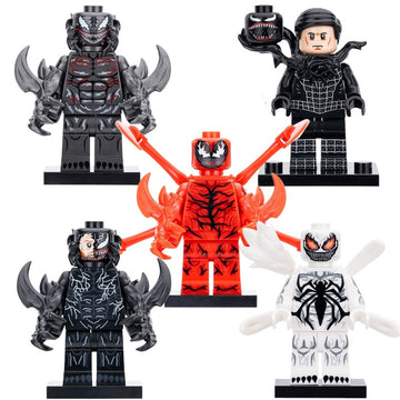 Riot Spider-man Carnage Venomized Horse Anti-Venom SSU Venom: The Last Dance Custom Brick Compatible Minifigure Toy