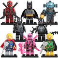 Deadpool Thor The Hammer Spider-man Venom Batman Multiverse Superhero Custom Brick Compatible Minifigure Toy