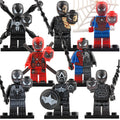 Venom Venompool Spider-man Captain America MCU Super Heroes Custom Brick Compatible Minifigure Toy