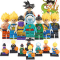 Chi-Chi Goku Grand Priest Gotenks Xeno Tien Shin Han Bardock Vegeta Dragon Ball Z Brick Compatible Minifigure Toy