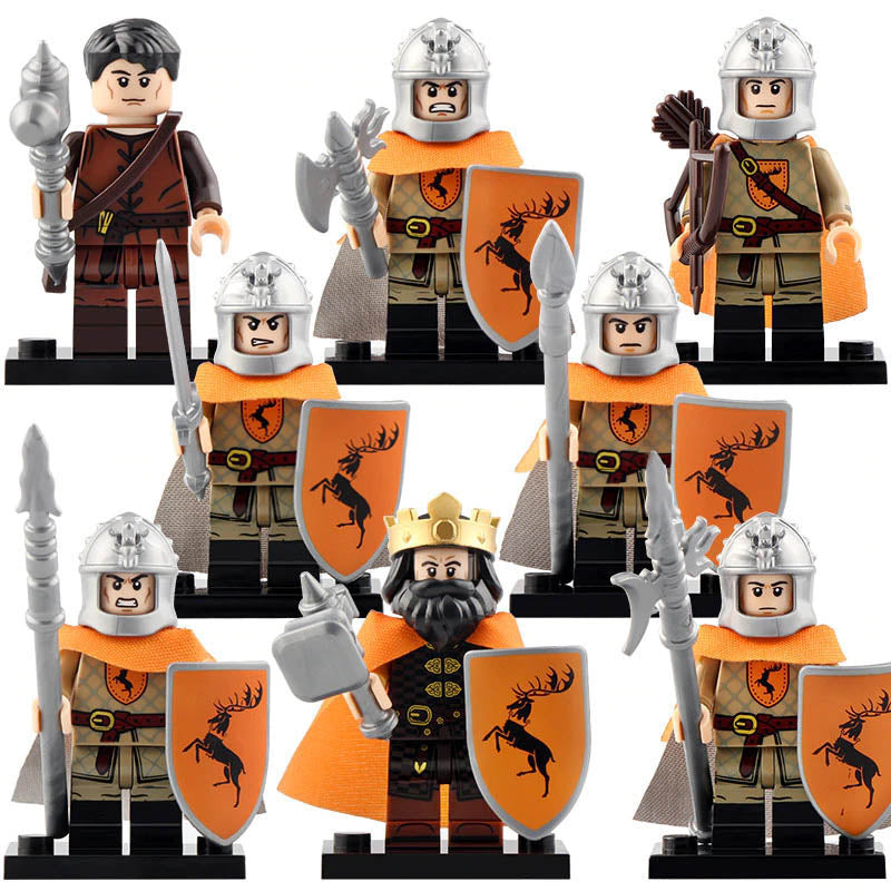 Game of Thrones Baratheon Army Brick Compatible Minifigure Toy